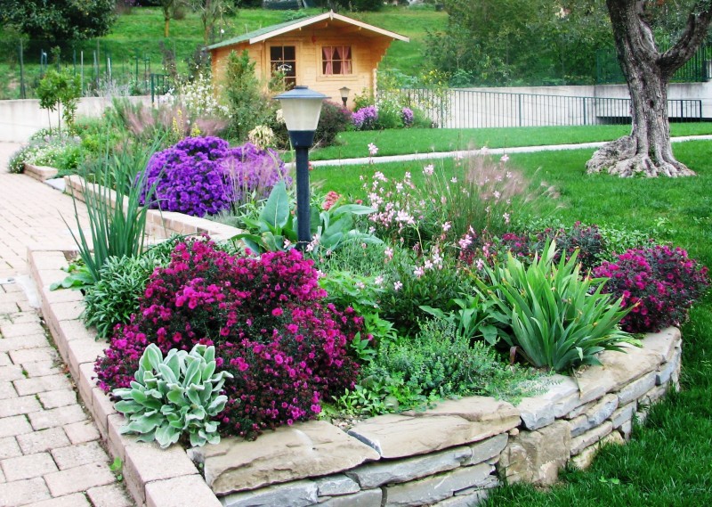 I nostri lavori per creazione giardini, aiuole, erbacee perenni ... Creare un aiuola