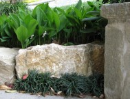 Sassi e muri sono ancora più belli grazie al lavoro del giardiniere